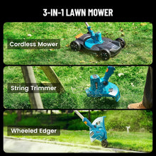 Seesii-ST8613 String Trimmer 12’’ Cordless Weed Wacker & Edger