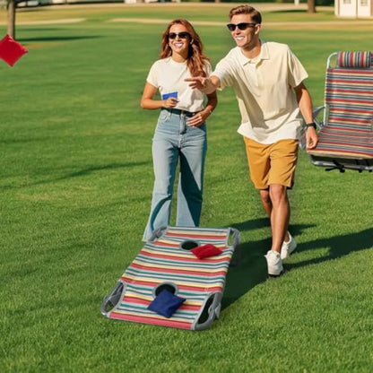 Backpack Beach Chair with Folding Camping Table