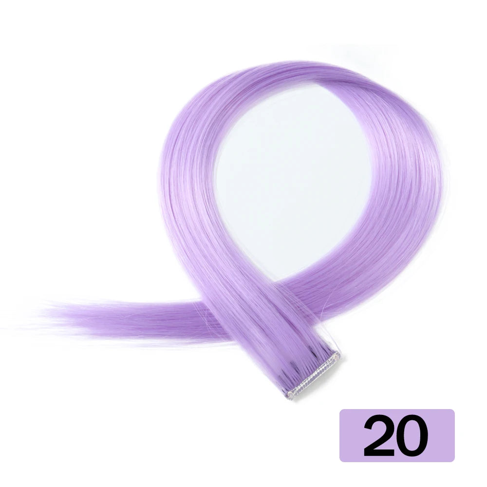 HAIRSTAR 22-Inch Synthetic Colored Clip-In Hair Extension