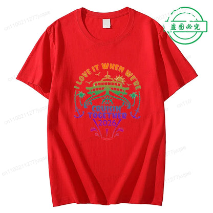 Unisex Cruise Squad 2026 Matching Cotton T-Shirt – Family Vacation & Sailing Tee