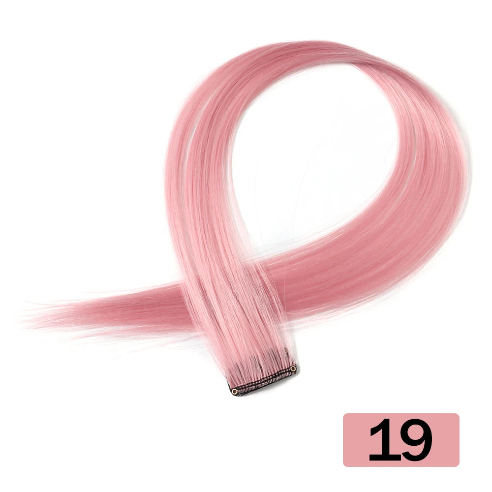 HAIRSTAR 22-Inch Synthetic Colored Clip-In Hair Extension