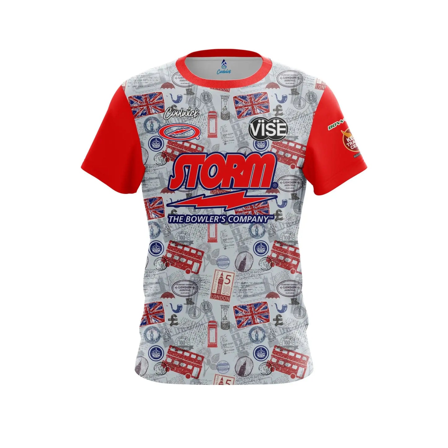 Coolwick Storm Lightning Performance Bowling Jersey