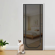 U-shaped Zippered Door Screen