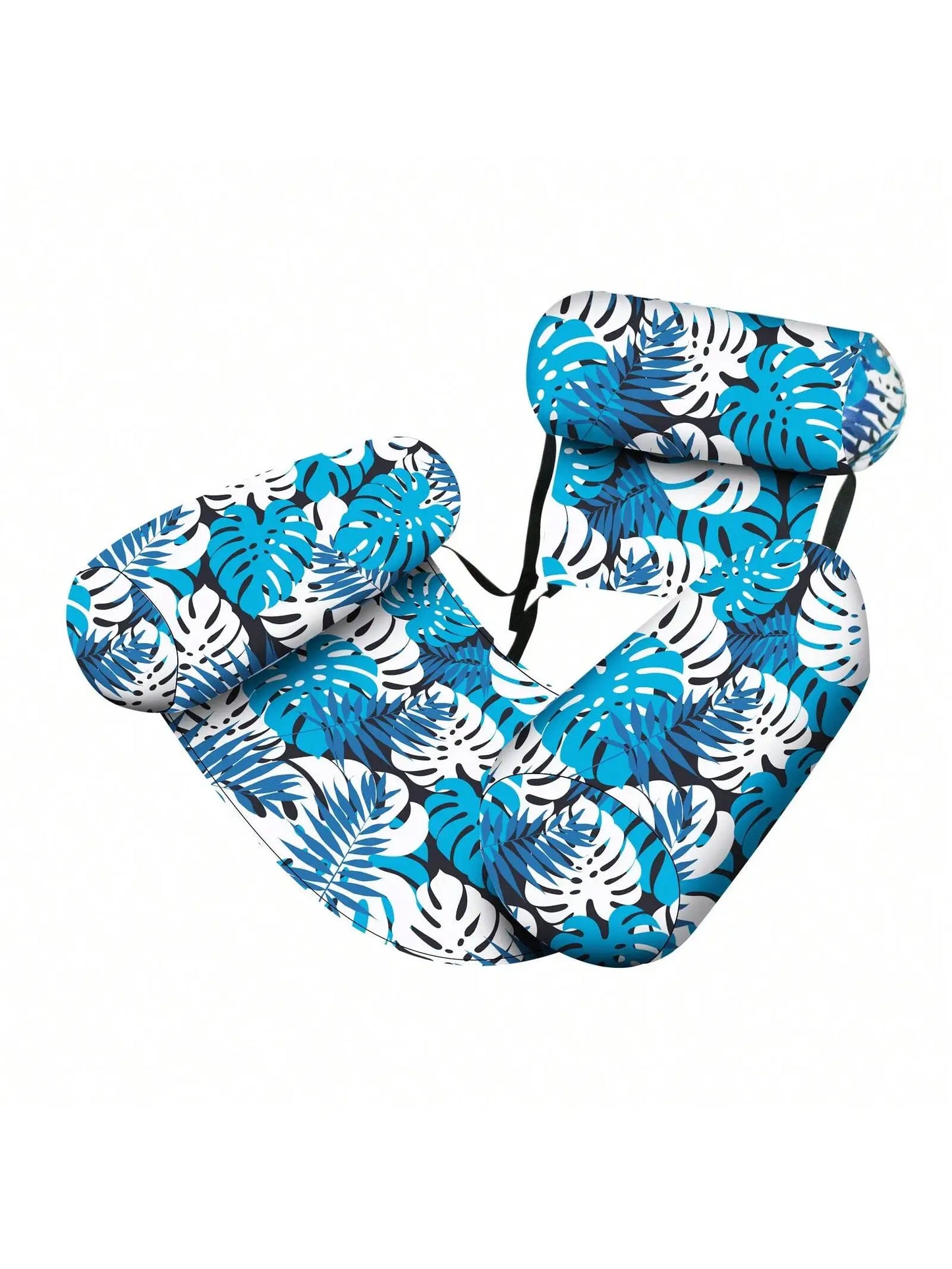 Inflatable Water Hammock Floatie with Armrests