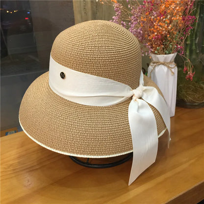 Woolen Rhinestone Solid Color Basin Hat