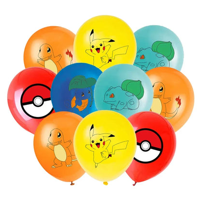 Pokemon Latex Party Balloons Set