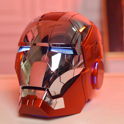 AutoKing 1/1 Mk5 Iron Man Helmet Voice Control Eyes with Light