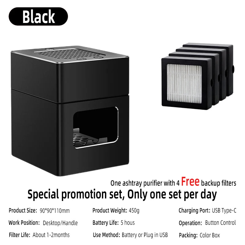 LONHOMON AP078 Ashtray Air Purifier