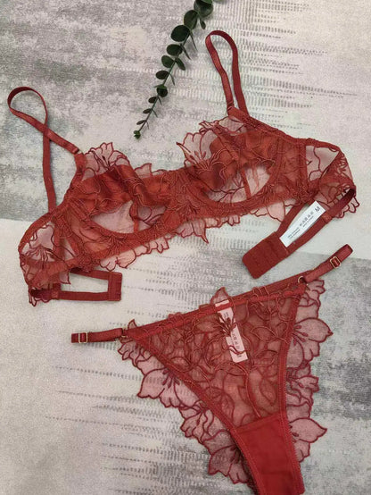 Wirefree Push Up Bra & Panty Set