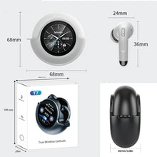 T7 Headphones with Touch Screen Bluetooth 5.4  Headband AI Noise Reduction