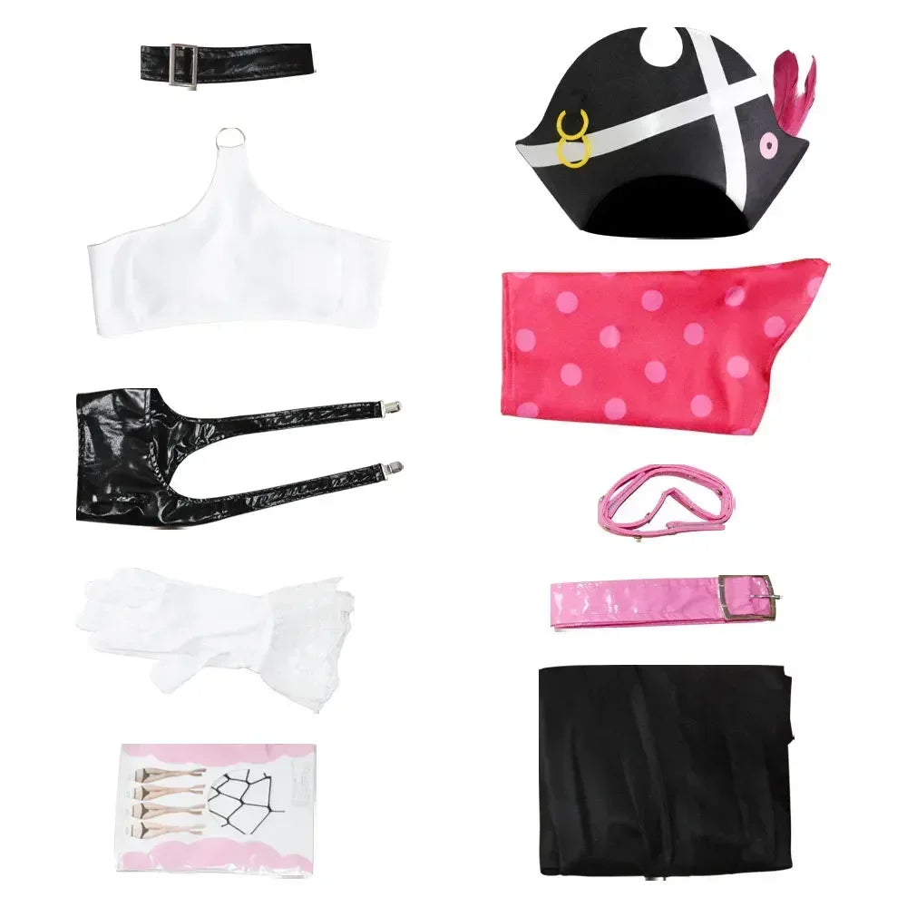 Women's One Piece Nami Cosplay Outfit & Accessories Set