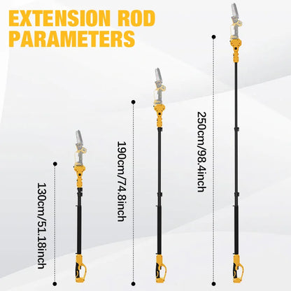 Brushless Electric Telescoping Pole High Branch Chainsaw