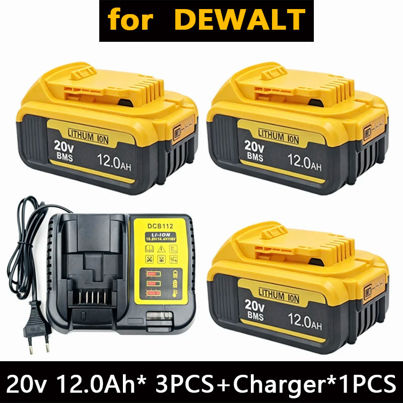 20V MAX High-Capacity Lithium-Ion Power Tool Replacement Battery