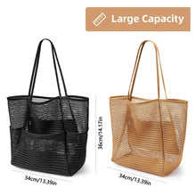 Mesh Large Capacity Foldable Beach Bag