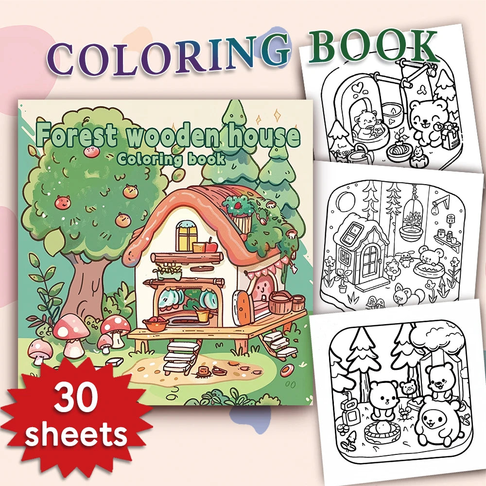 30 Page bColoring Book