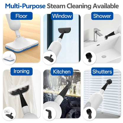 Vastorm Powerful 6-in-1 Handheld Scrubbing Steam Vacmop