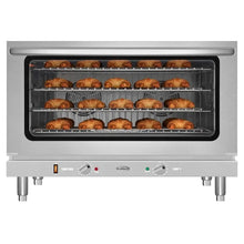 Stainless Steel 3500W 32in Commercial Countertop Convection Oven with 4 Racks
