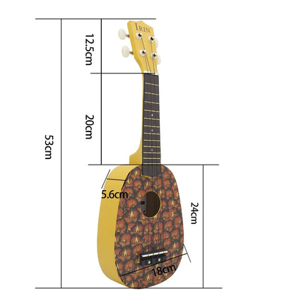 IRIN 21-Inch Hawaiian Beginner Soprano Ukulele