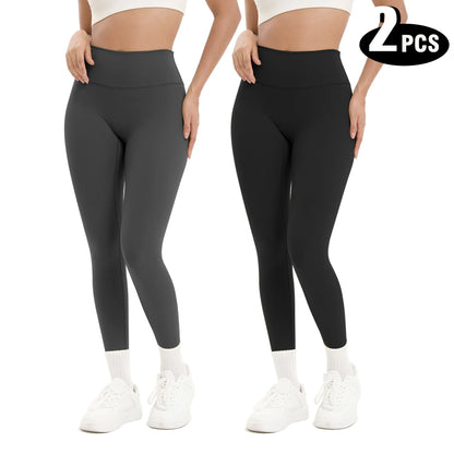 High-Waist Seamless Active Leggings