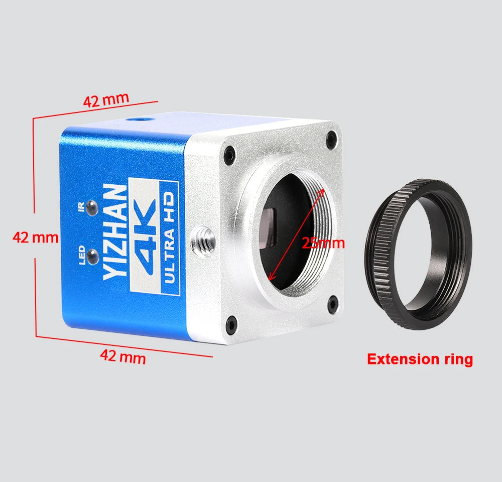 YIZHAN 150X Digital Microscope 4K 60MP HDMI USB