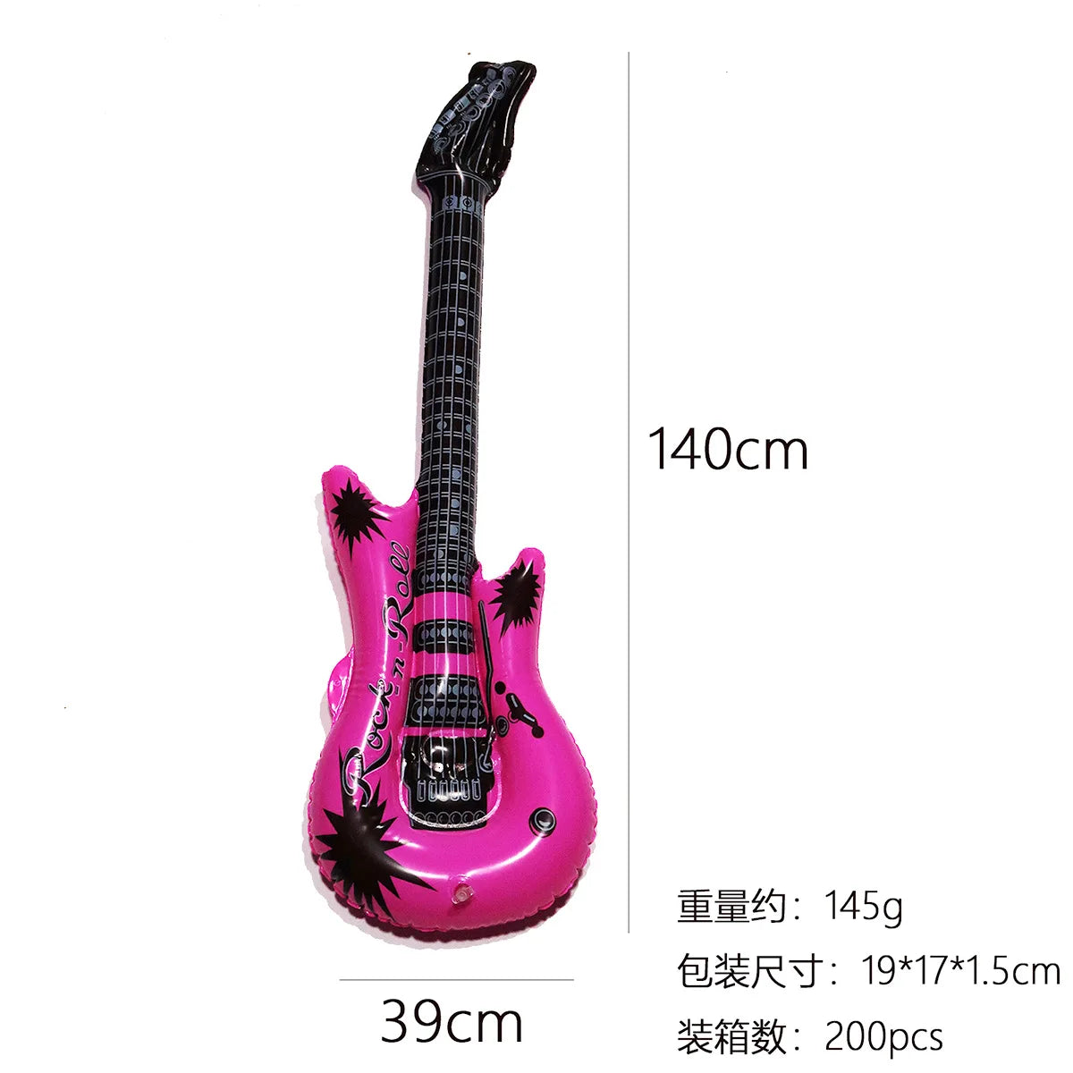 140cm Large Inflatable Rock Star Toy Party Decorations