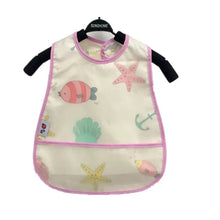 Cartoon Pattern Waterproof Feeding Bibs