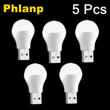 5pcs USB LED Mini Book Light