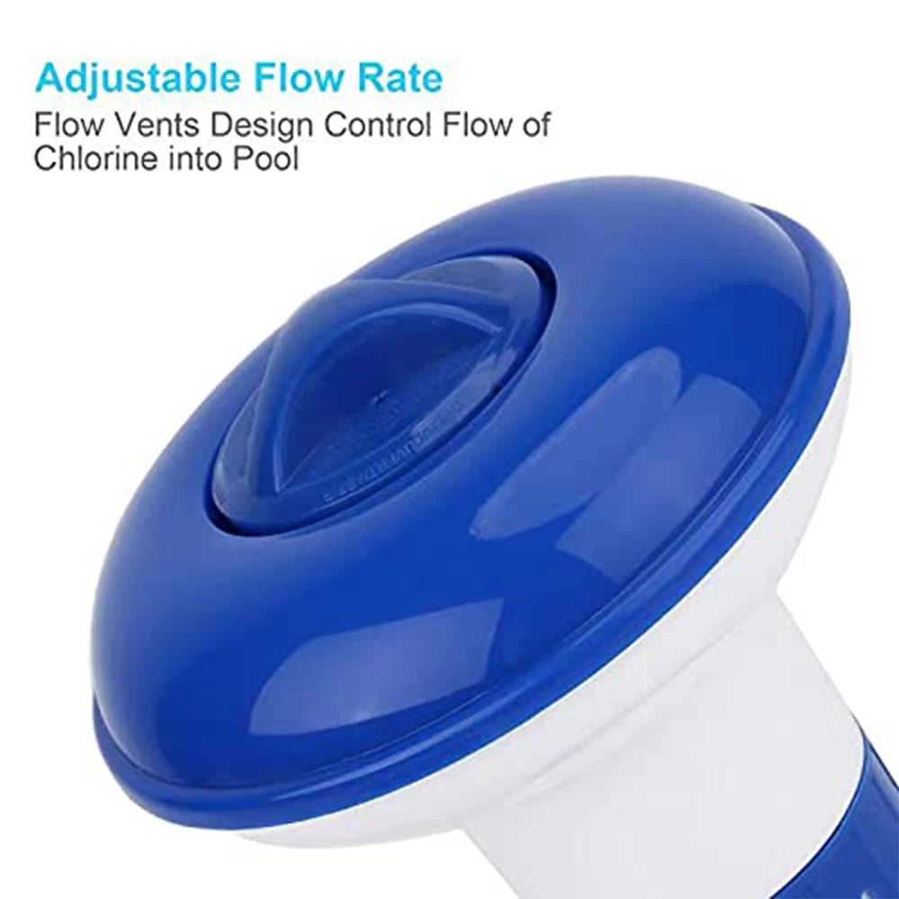 Floating Swimming Pool Chemical Floater Chlorine Tablets Dispenser