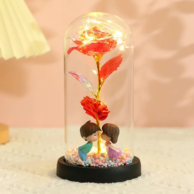 Valentines Day Eternal Rose LED Light