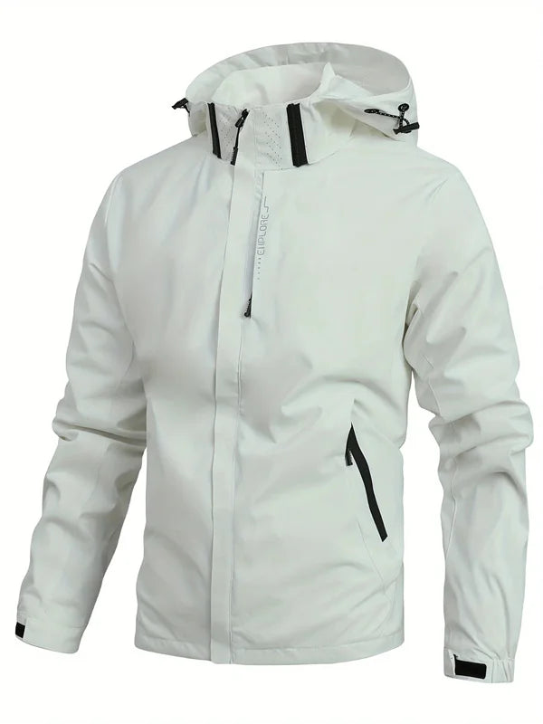 Men's Casual Outdoor Lightweight Zip-Up Jacket