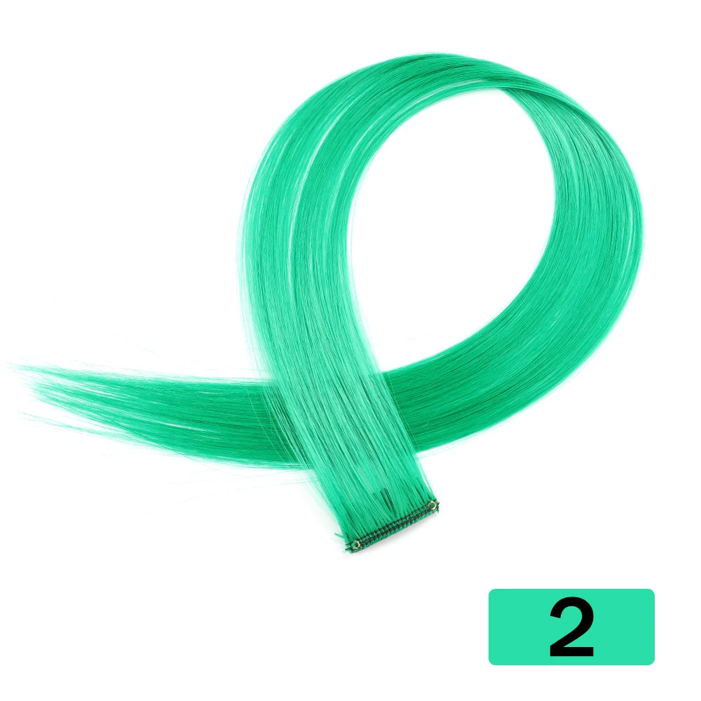 HAIRSTAR 22-Inch Synthetic Colored Clip-In Hair Extension