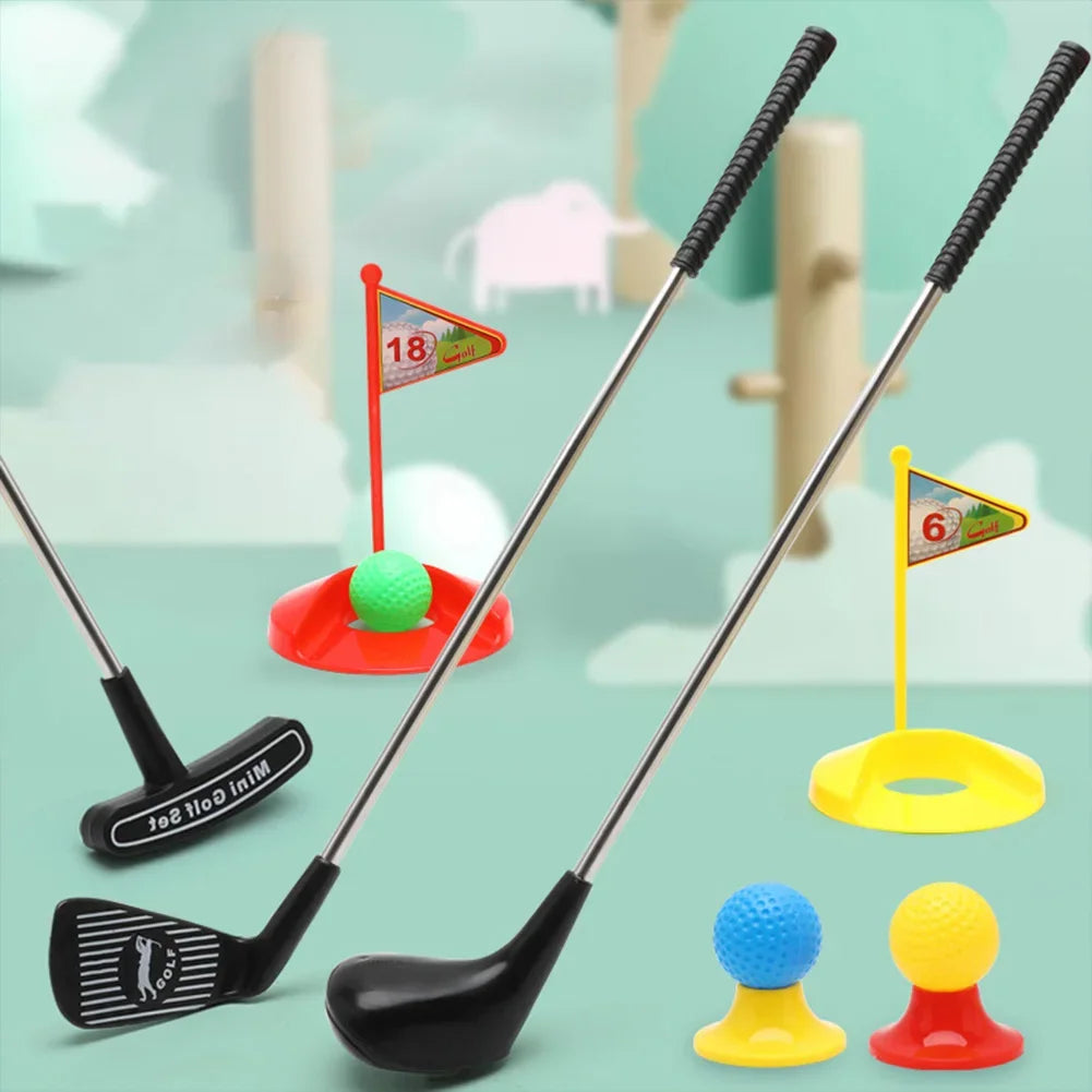 Toddler Plastic Golf Clubs Set