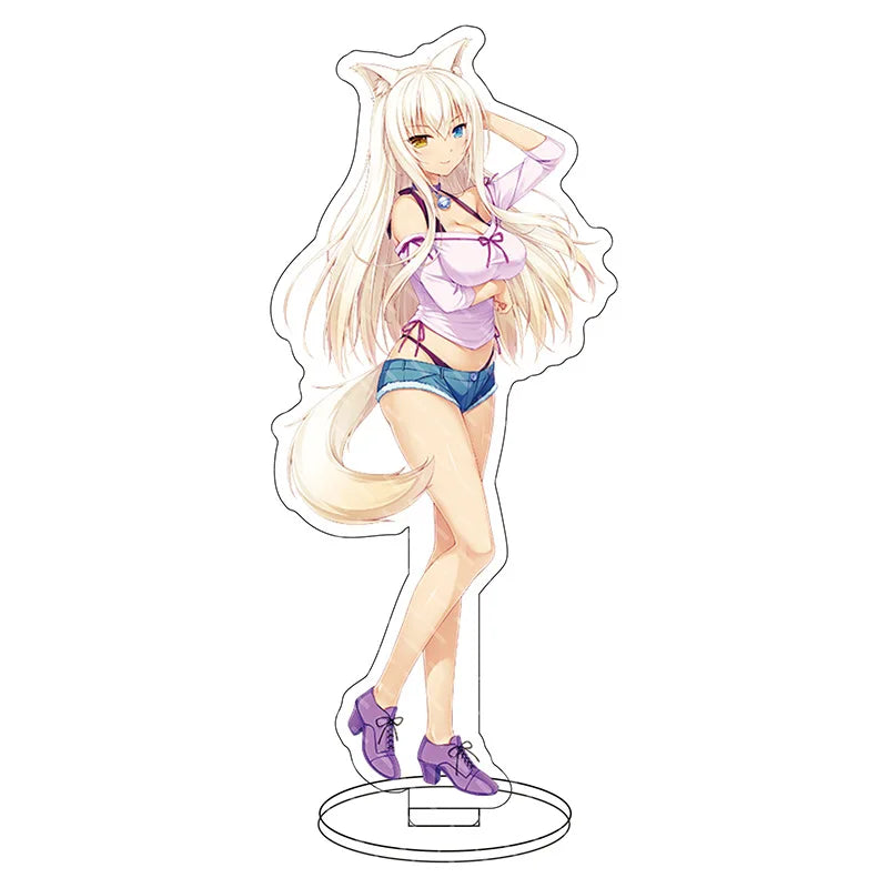 NEKOPARA 16CM Anime Acrylic Stand Figure (Chocola, Vanilla, & Friends)
