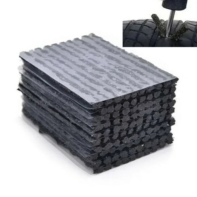 Car Tire Repair Tool Kit with Rubber Strips