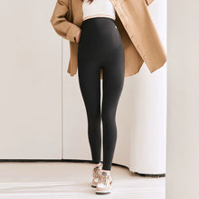 Thin Maternity Sharkskin Leggings with Belly Support