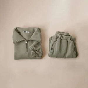 Fleece Sweatshirt + Pant Set