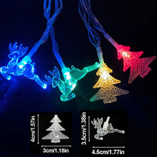 Christmas Colorful Snowflake Star Lights
