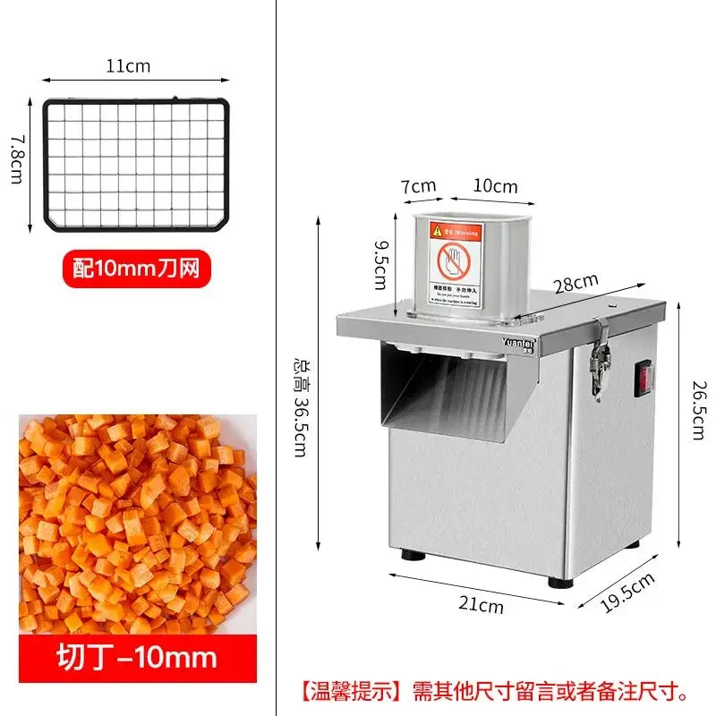 Commercial Multi-function Stainless Steel Processor