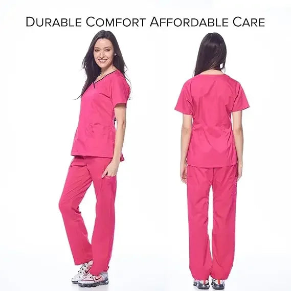 MERTRAW Women's Surgical Scrub Tops & Pants Set