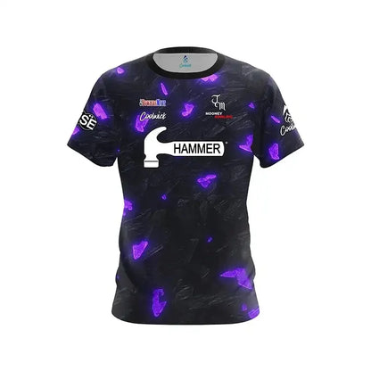Hammer Swirl Graphic Performance Bowling Jersey