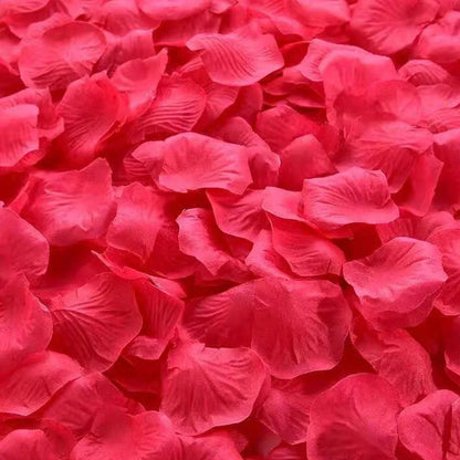 100-10000Pcs Colorful Artificial Rose Petals