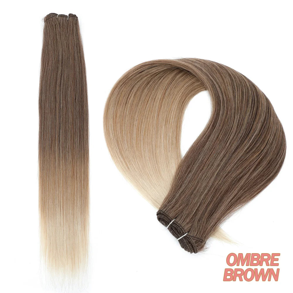 Bone Straight Synthetic Hair Bundles