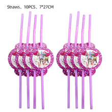 Pink Robloxed Theme Birthday Party Decorations Tableware Balloons Cups Plates Banner Backdrop Set