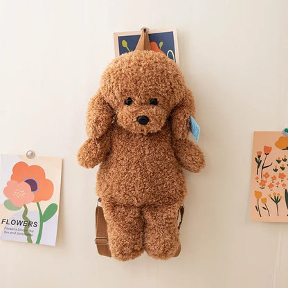 Soft Stuffed Dog Backpacks
