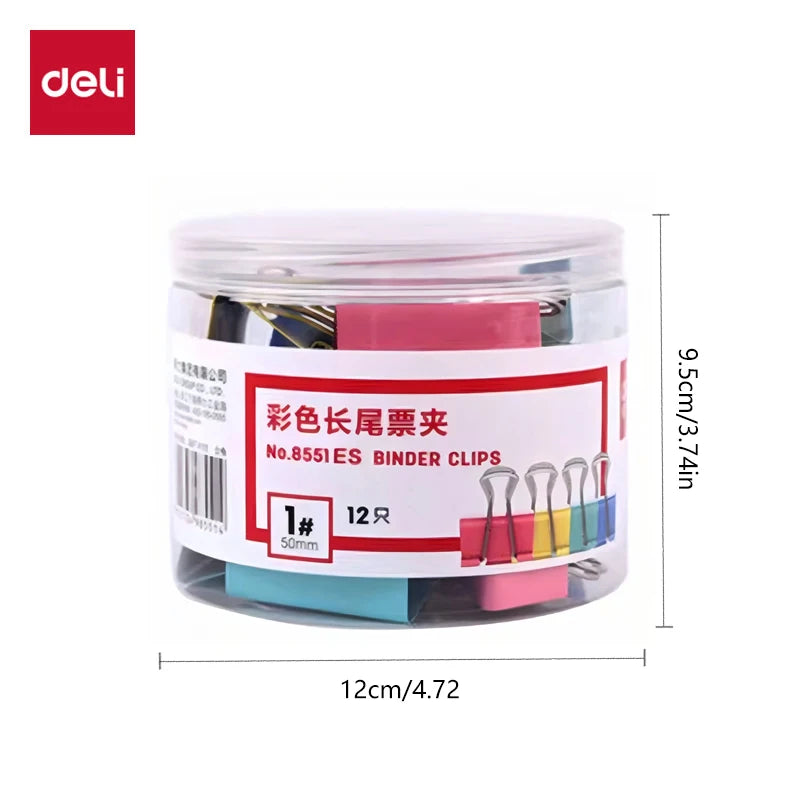 Deli Color Long Tail Paperclips