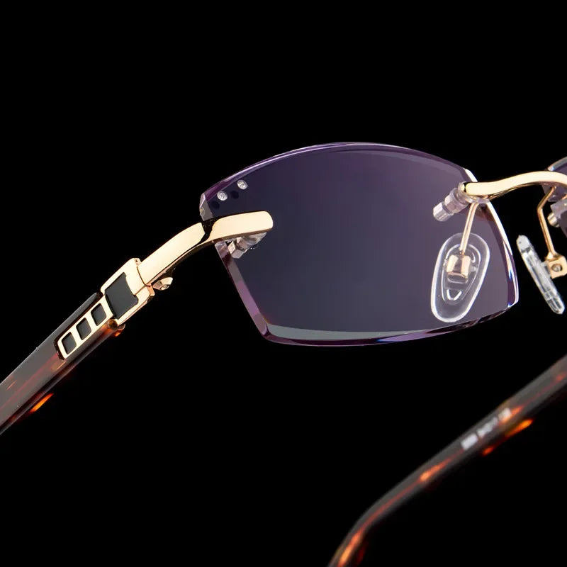 BEGREAT Designer Rimless Reading Glasses