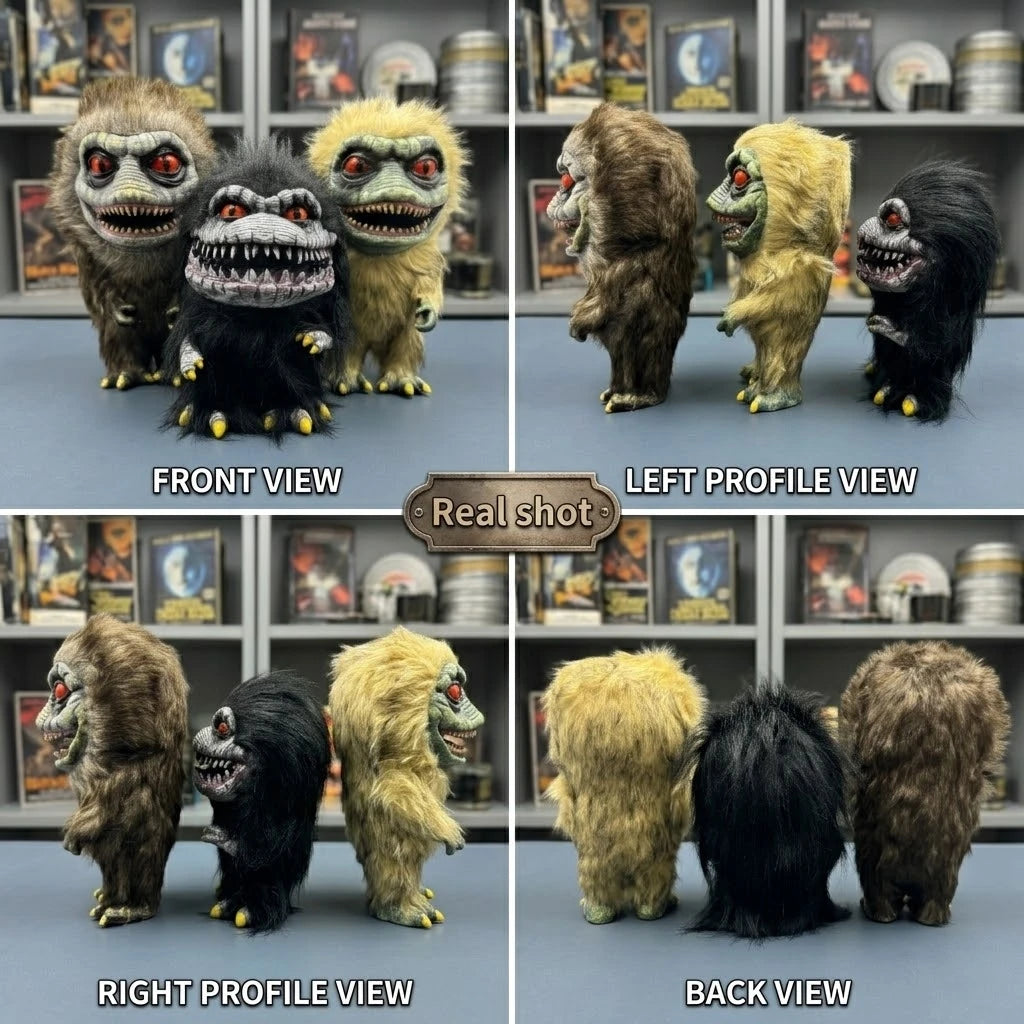 Realistic Movie Critters Monster Doll Figurine