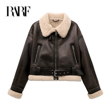 RARF Thick Warm Faux Shearling Coat