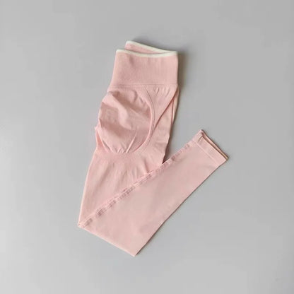 High-Waist Seamless Active Leggings