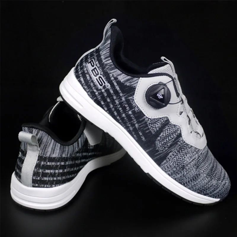Right-Handed Breathable Bowling Shoes with Rotating Buckle